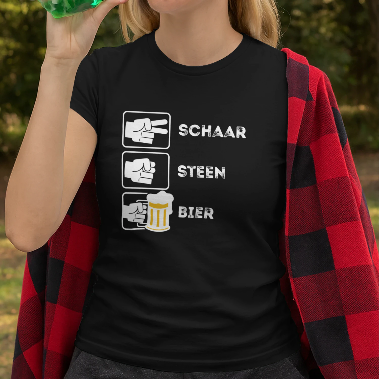 Schaar, Steen, Bier – Het Perfecte Grappige Bier T-shirt | Origineel Cadeau voor Bierliefhebbers