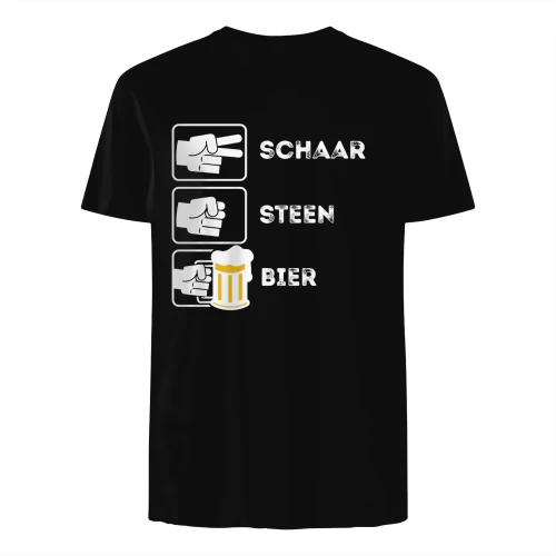 Schaar, Steen, Bier – Het Perfecte Grappige Bier T-shirt | Origineel Cadeau voor Bierliefhebbers