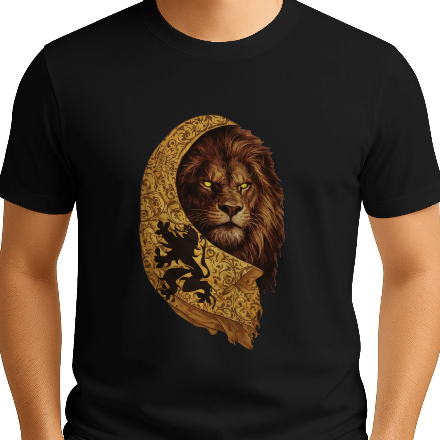 Royal Lion Graphic T-Shirt