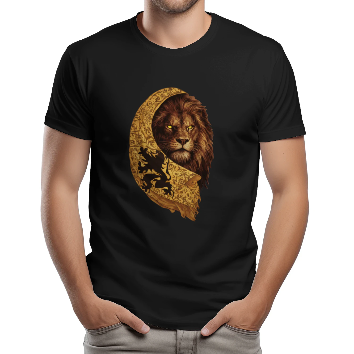Royal Lion Graphic T-Shirt