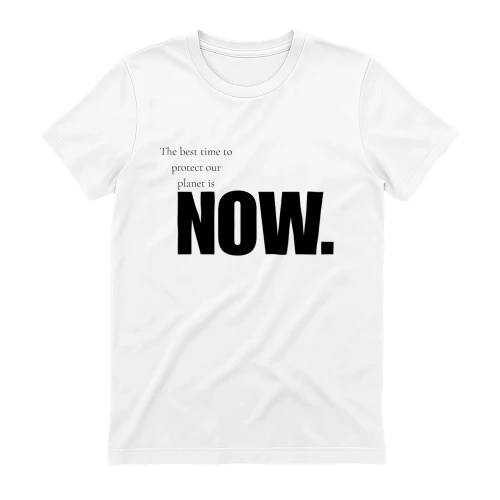 There is no planet B. A bold statement for urgent environmental awareness.