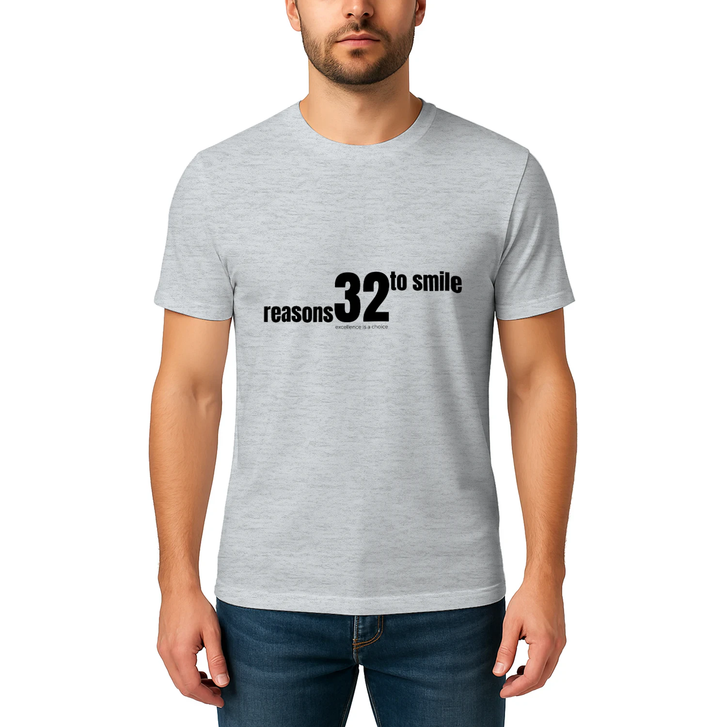 Minimalist 32 Reasons To Smile Dental Motivation Gift & Apparel Classic Unisex T-shirt