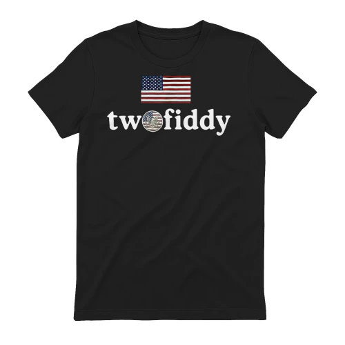 Two Fiddy American Independence T-shirt