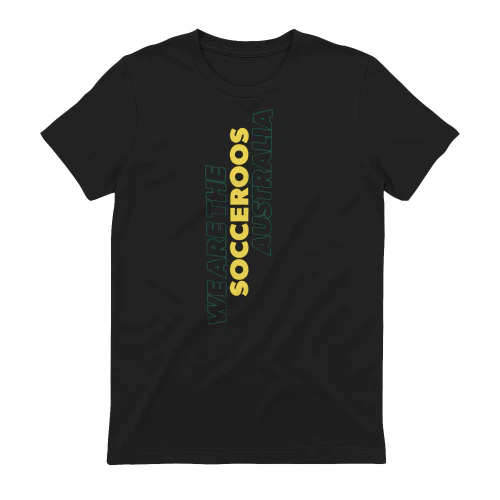 We are the Socceroos Australia shirt