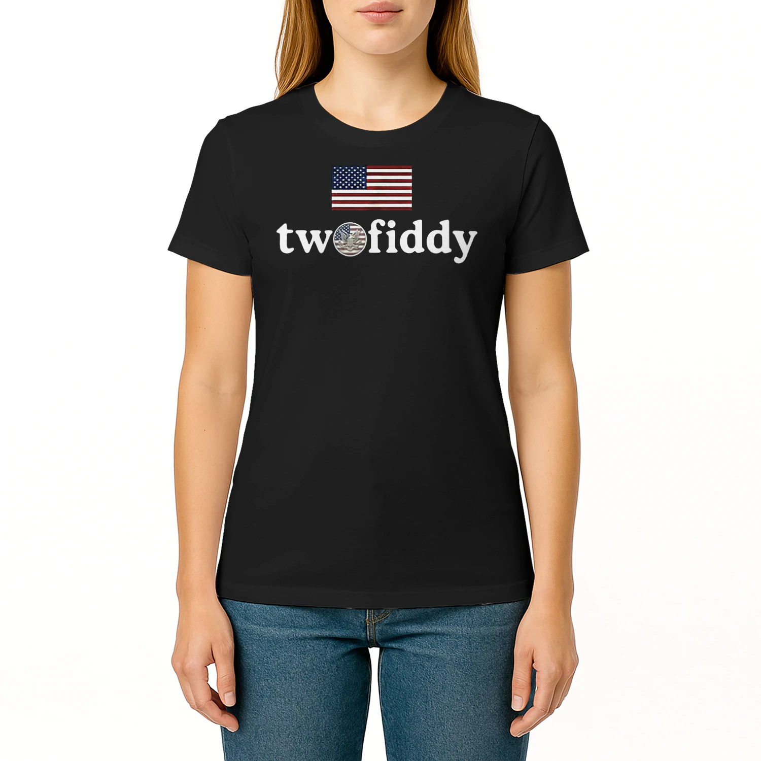 Two Fiddy American Independence T-shirt