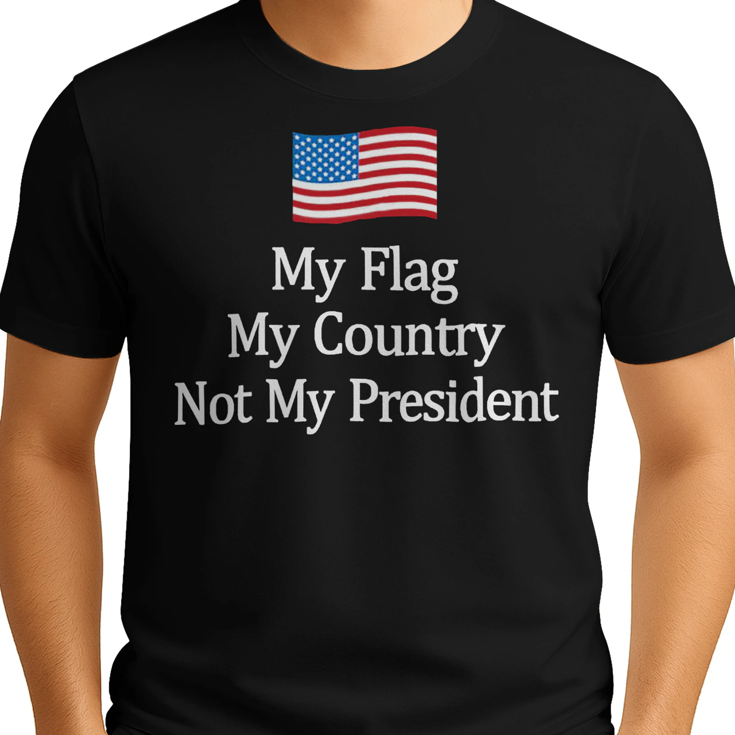 My Flag My Country Not my president shirt