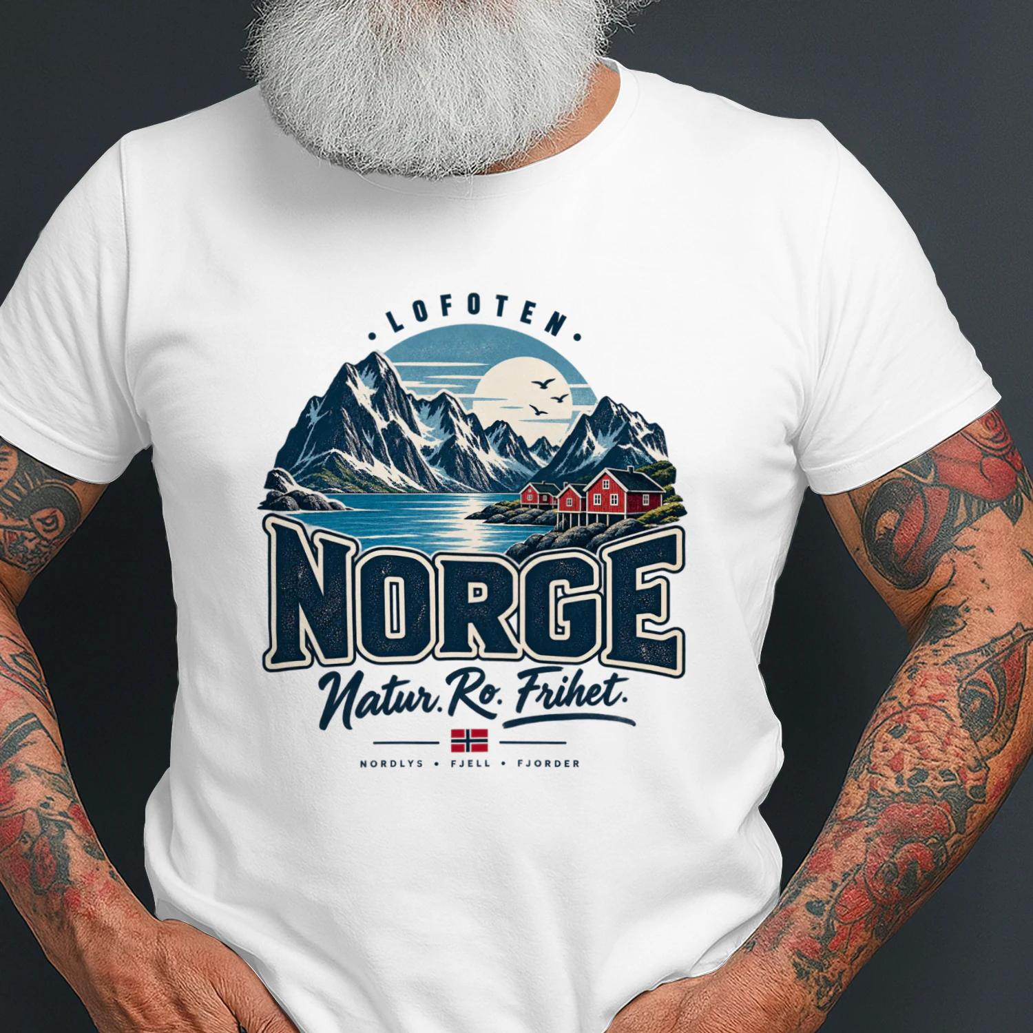 Norge Fjorder & Fjell T-skjorte