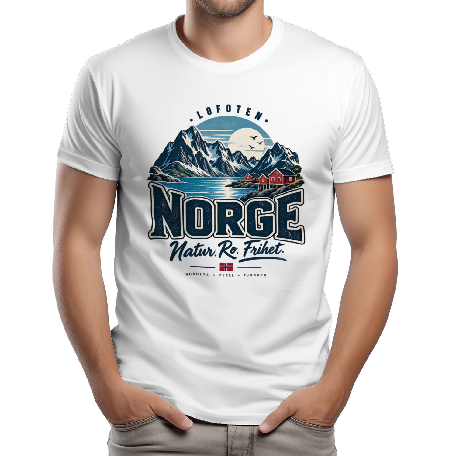 Norge Fjorder & Fjell T-skjorte