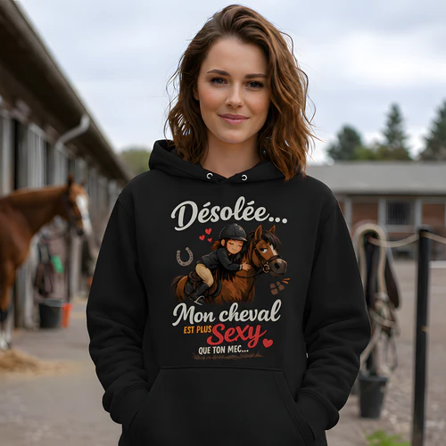 Désolée mon cheval est plus sexy que ton mec