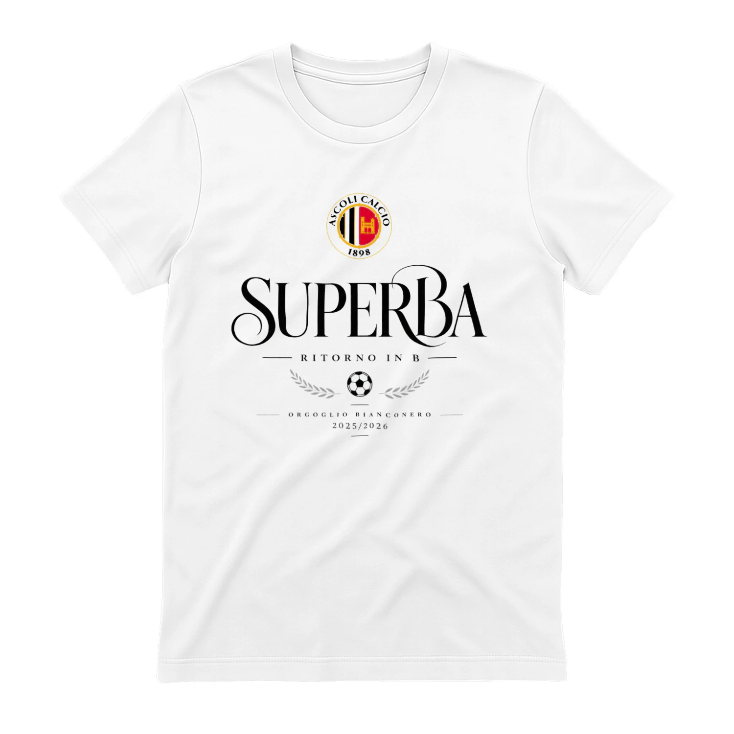 Ascoli Calcio 1898 Superba T-Shirt – Serie 2025/2026 Supporters Edition
