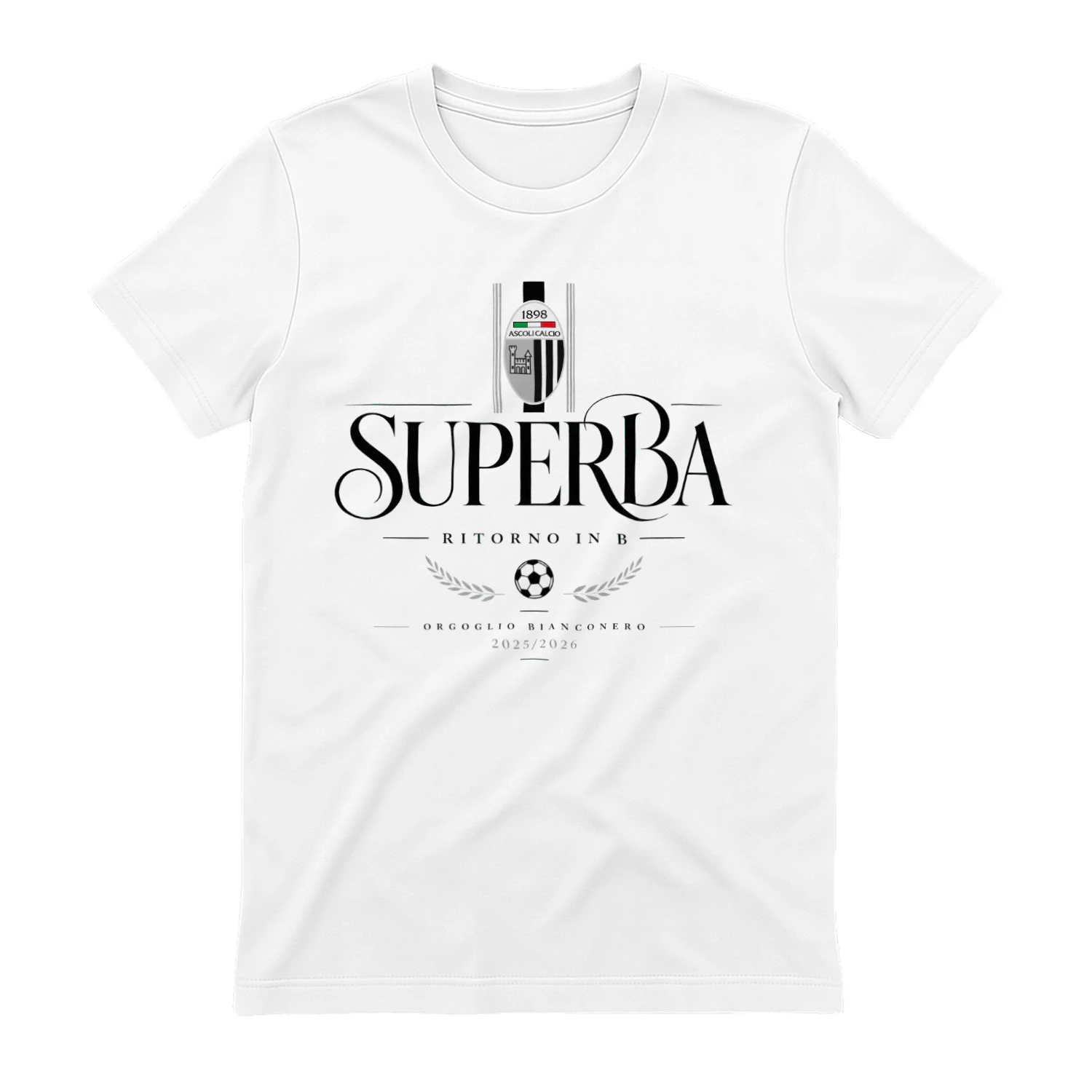 Ascoli Calcio 1898 Superba T-Shirt – Serie 2025/2026 Supporters Edition