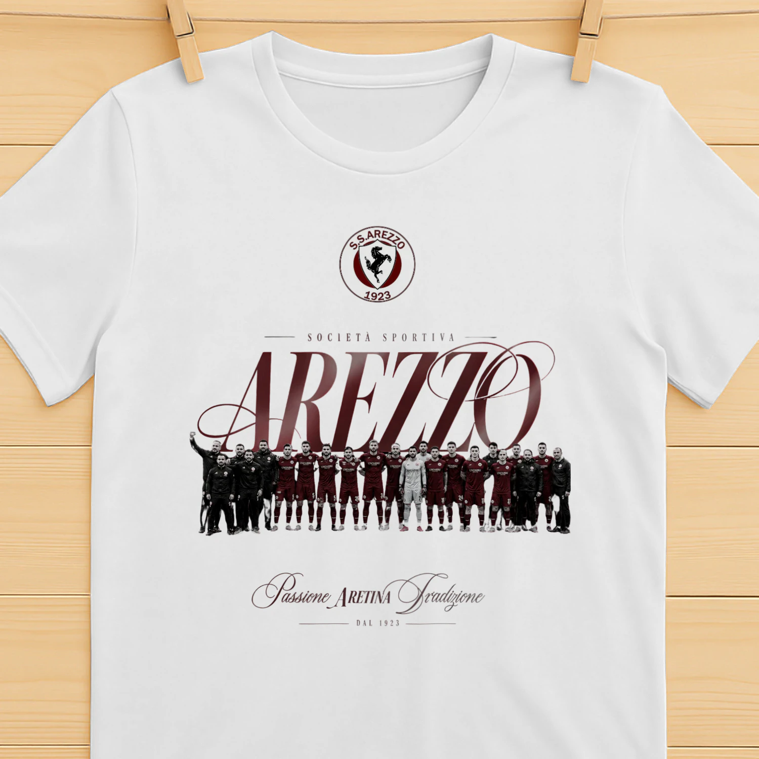 Società Sportiva Arezzo T-Shirt – Serie C 2025/2026 Supporters Edition