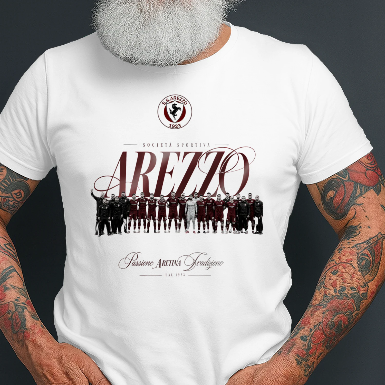 Società Sportiva Arezzo T-Shirt – Serie C 2025/2026 Supporters Edition