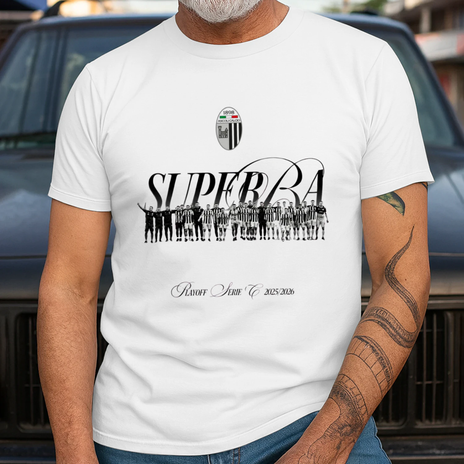 Ascoli Calcio 1898 Superba T-Shirt – Serie 2025/2026 Supporters Edition
