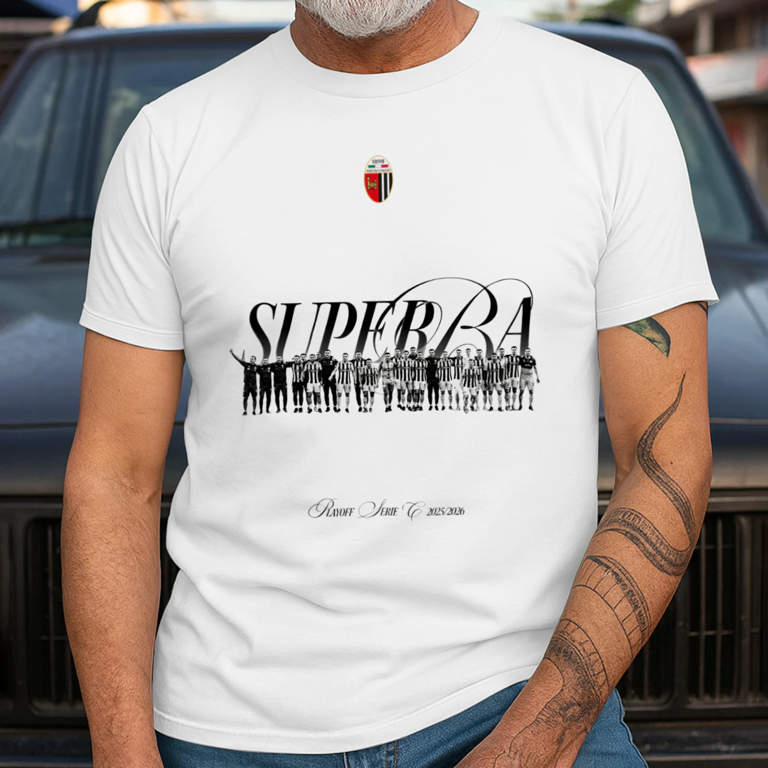 Ascoli Calcio 1898 Superba T-Shirt – Serie C 2025/2026 Supporters Edition