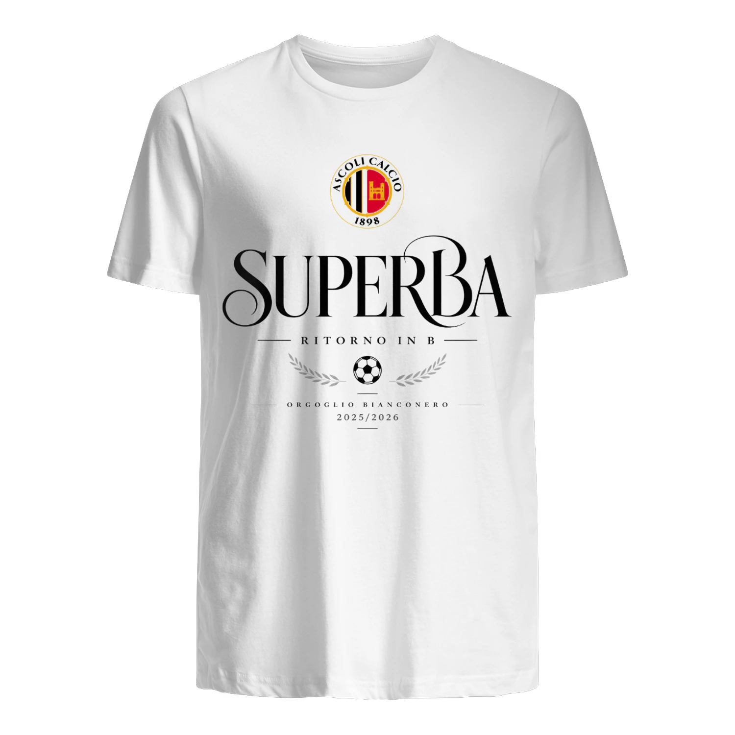 Ascoli Calcio 1898 Superba T-Shirt – Serie 2025/2026 Supporters Edition
