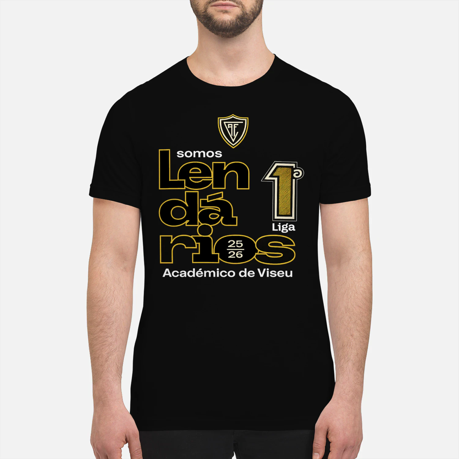 Académico de Viseu Campeões Liga Portugal 2 2025/2026 T-Shirt – Somos Lendários Supporters Edition