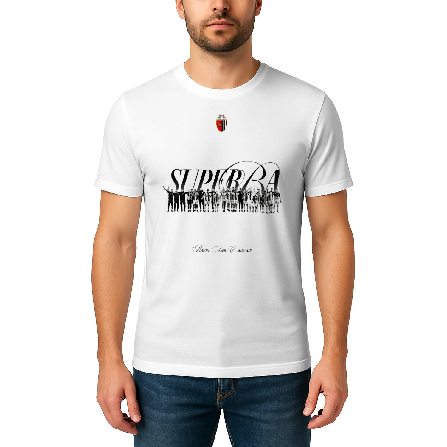 Ascoli Calcio 1898 Superba T-Shirt – Serie C 2025/2026 Supporters Edition