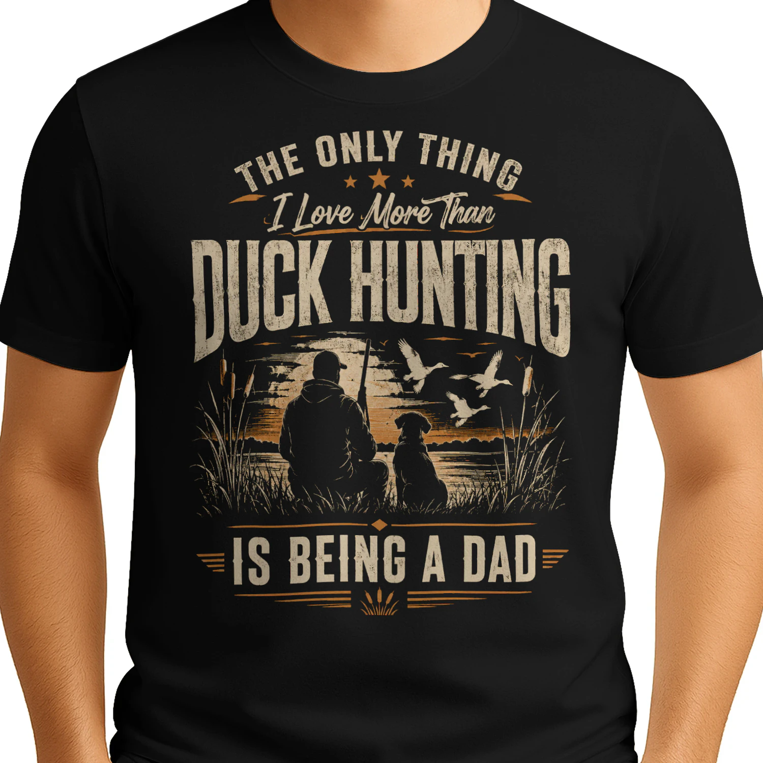 Might Look Listening But Im Hunting Funny Hunter Men Women Hunting T Shirt