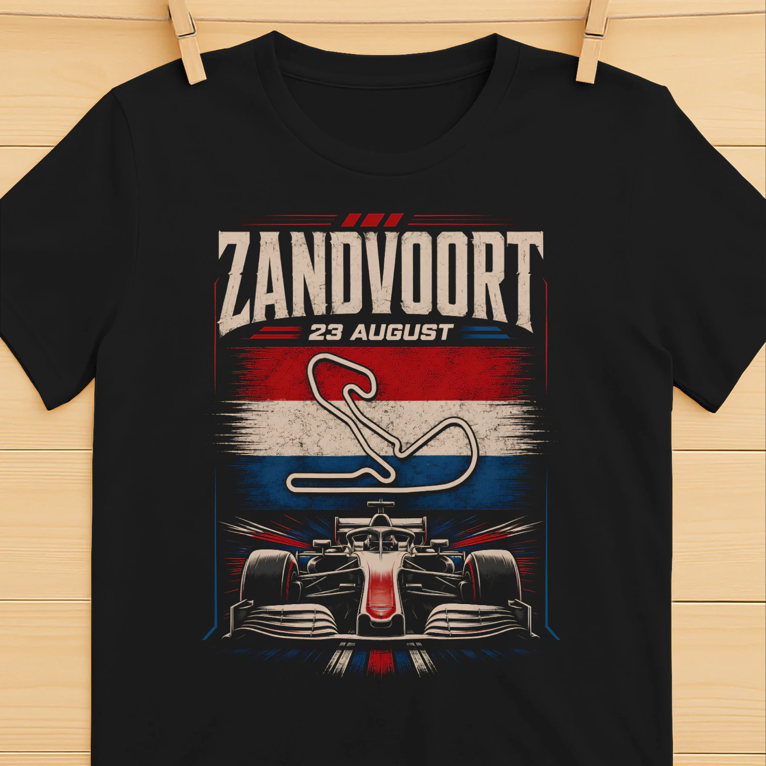 Zandvoort 23 Augustus 2026 T-Shirt – Laatste Nederlandse Grand Prix Circuit Racing Shirt