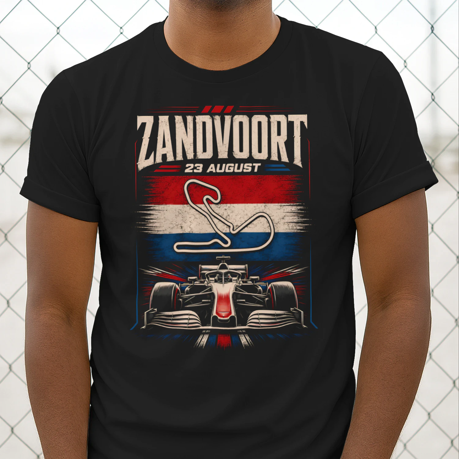 Zandvoort 23 Augustus 2026 T-Shirt – Laatste Nederlandse Grand Prix Circuit Racing Shirt