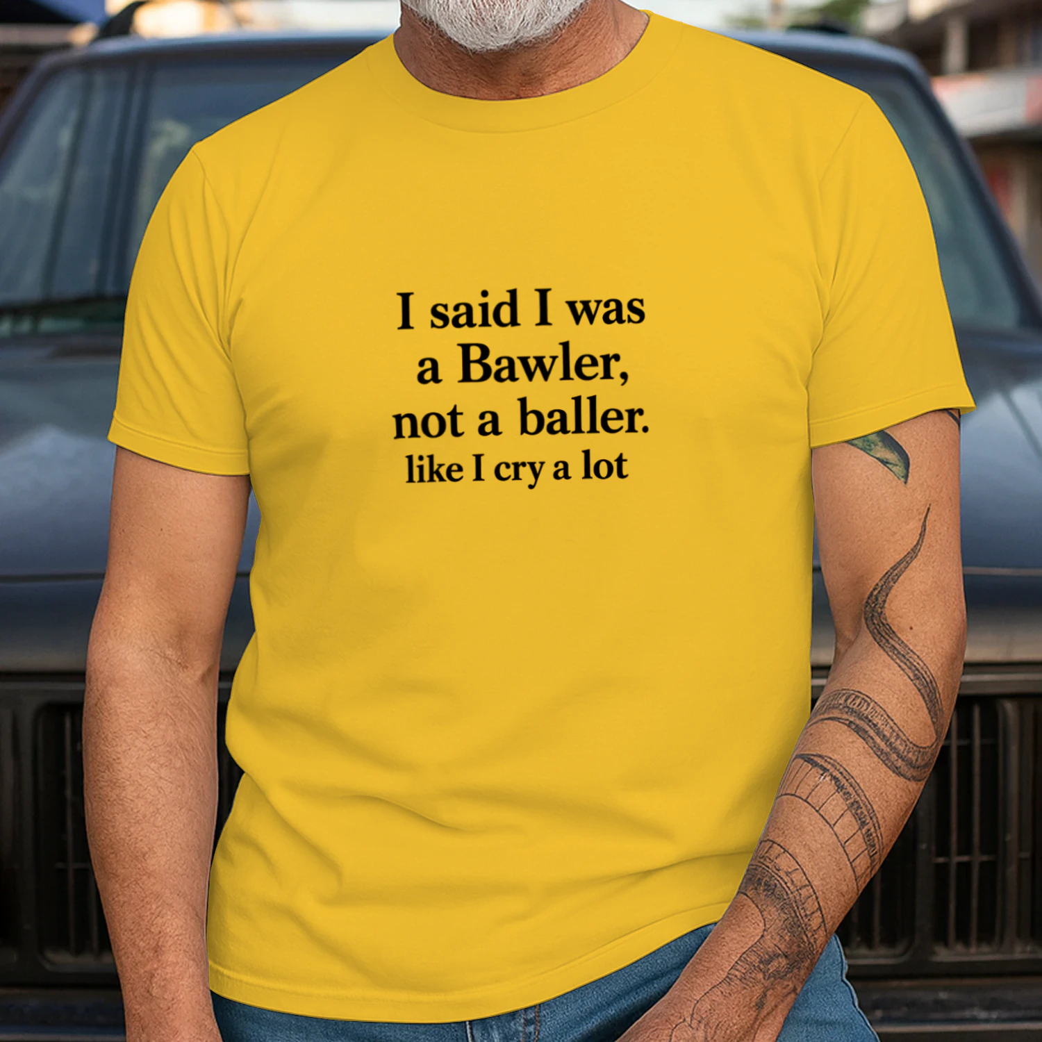 I Said I Was A Bawler Not A Baller Shirt