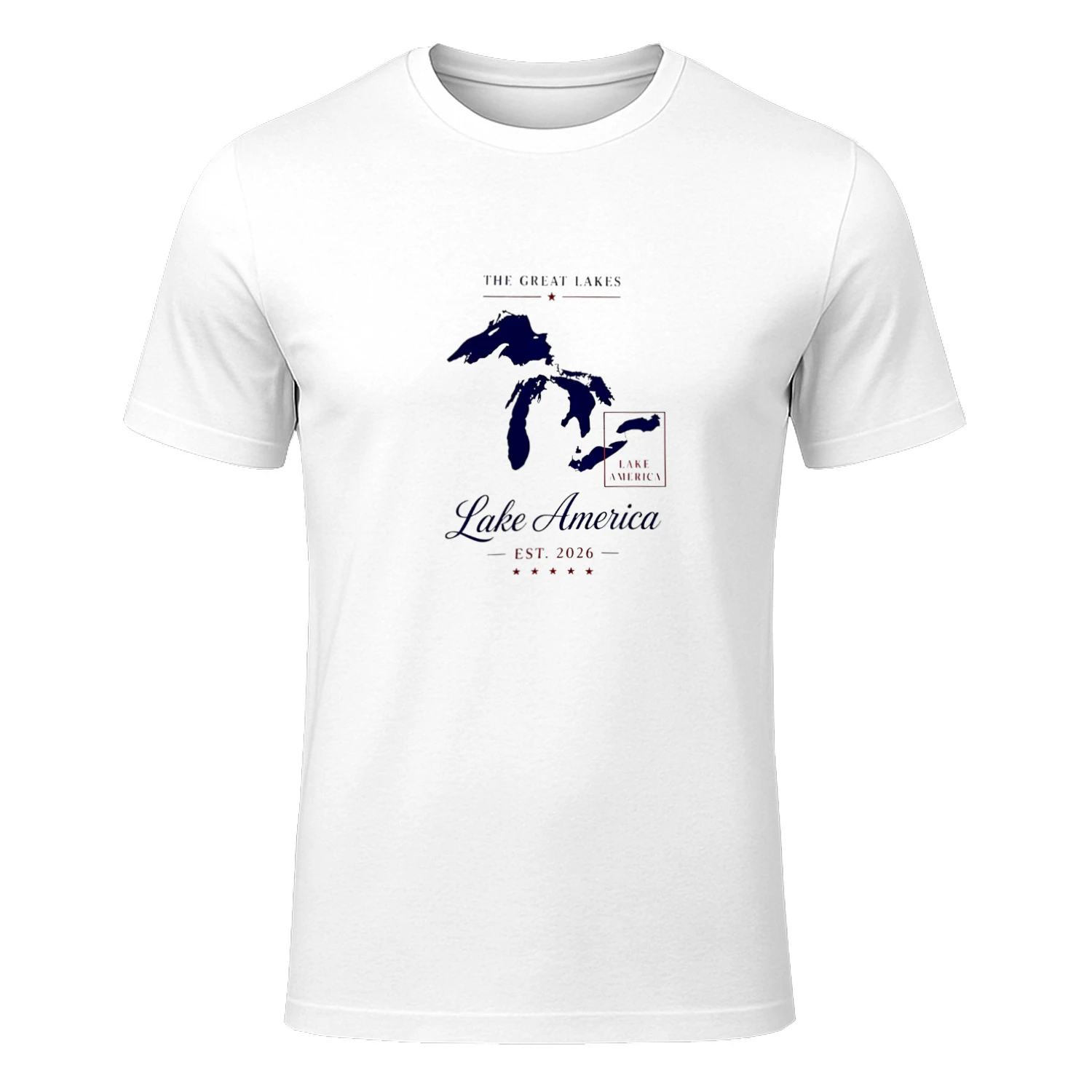 Lake America Great Lakes USA Shirt
