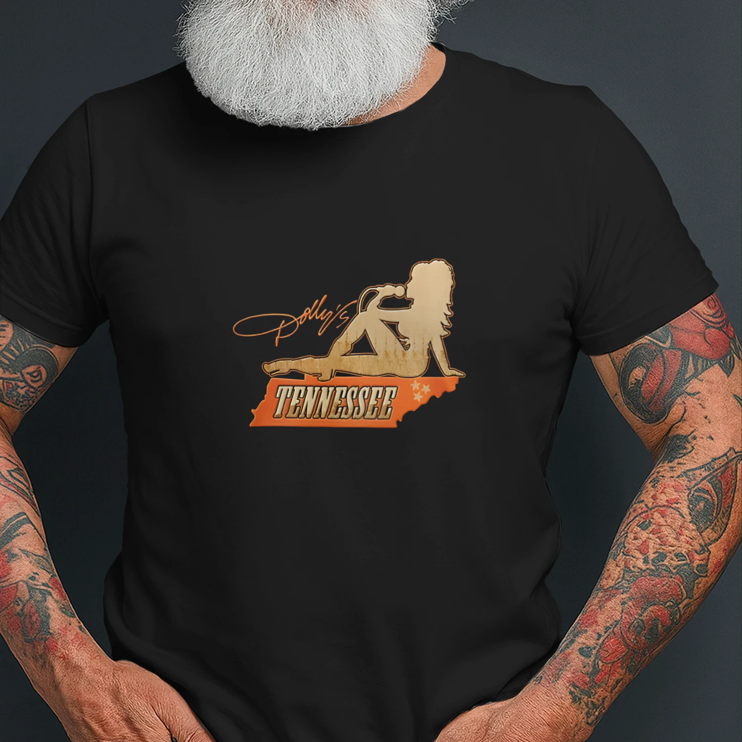 Tennessee Vintage Microphone Silhouette Shirt