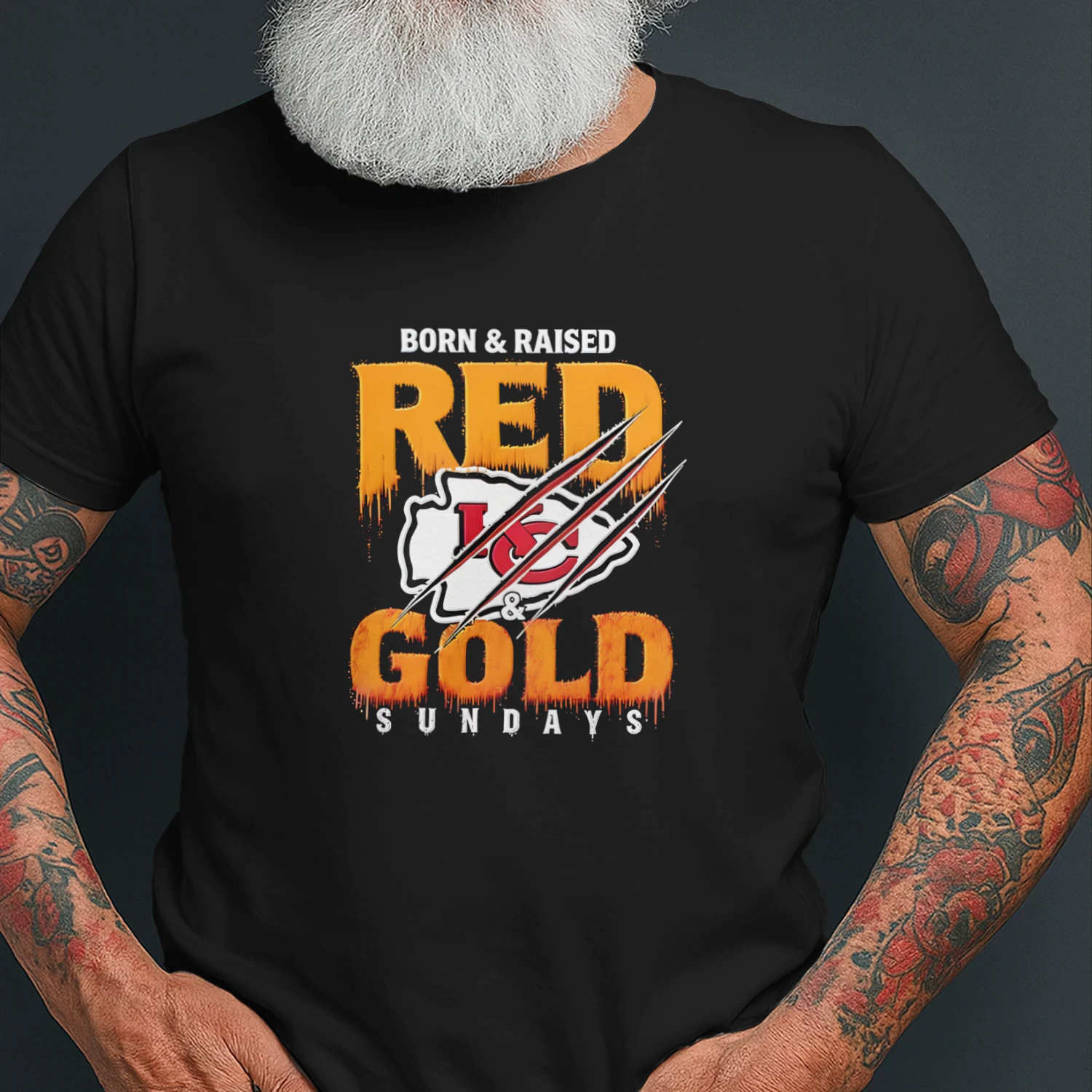 Born and Raised Red Pewter Sundays Shirt