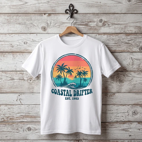 Vintage Coastal Drifter T-Shirt | MAYZING 🌊