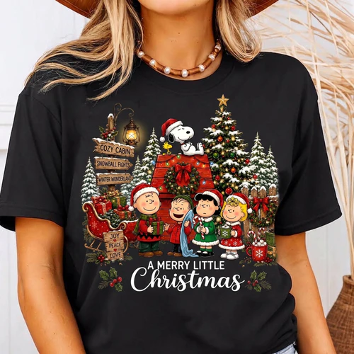 xmas_snoopy_vintage_tee
