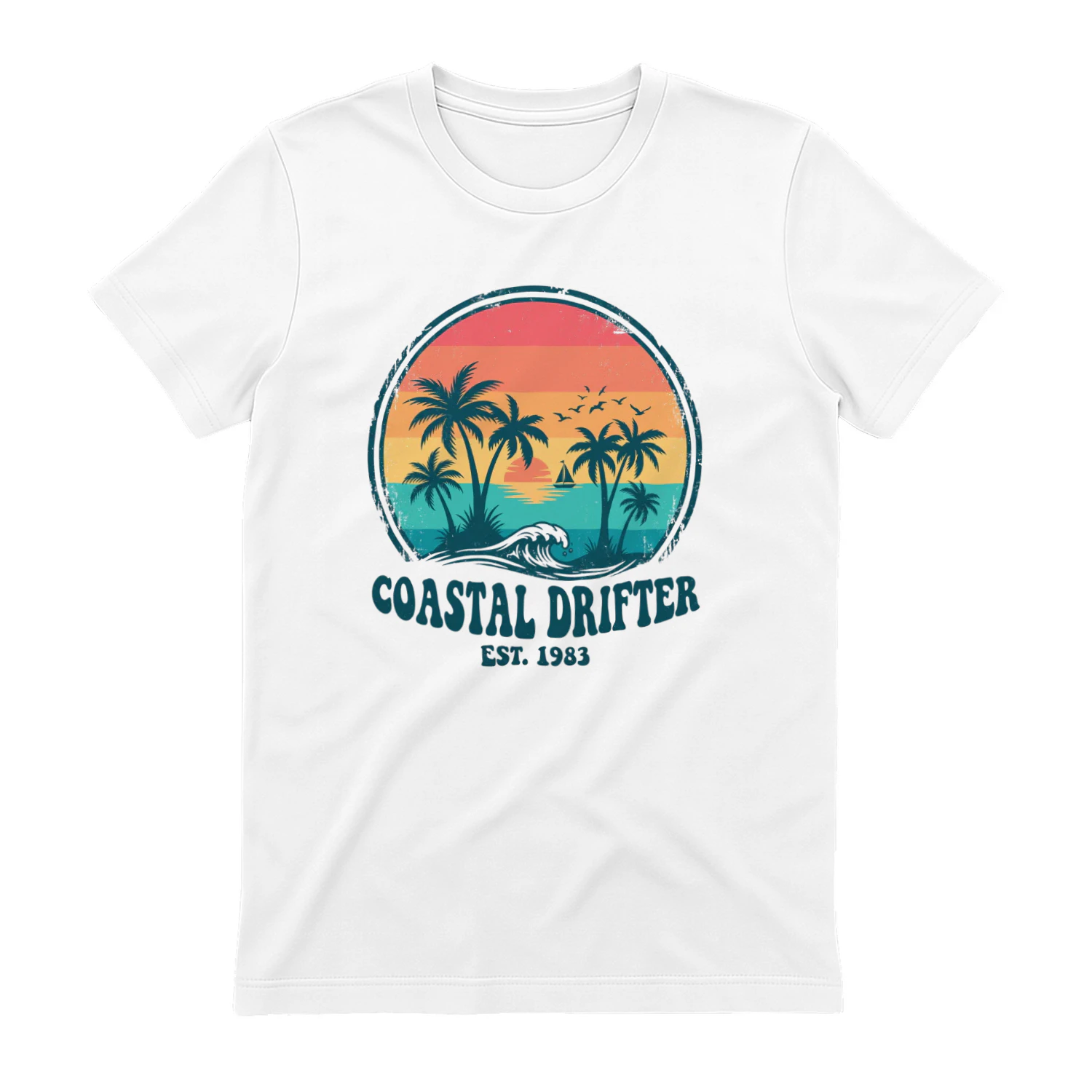 Vintage Coastal Drifter T-Shirt | MAYZING 🌊