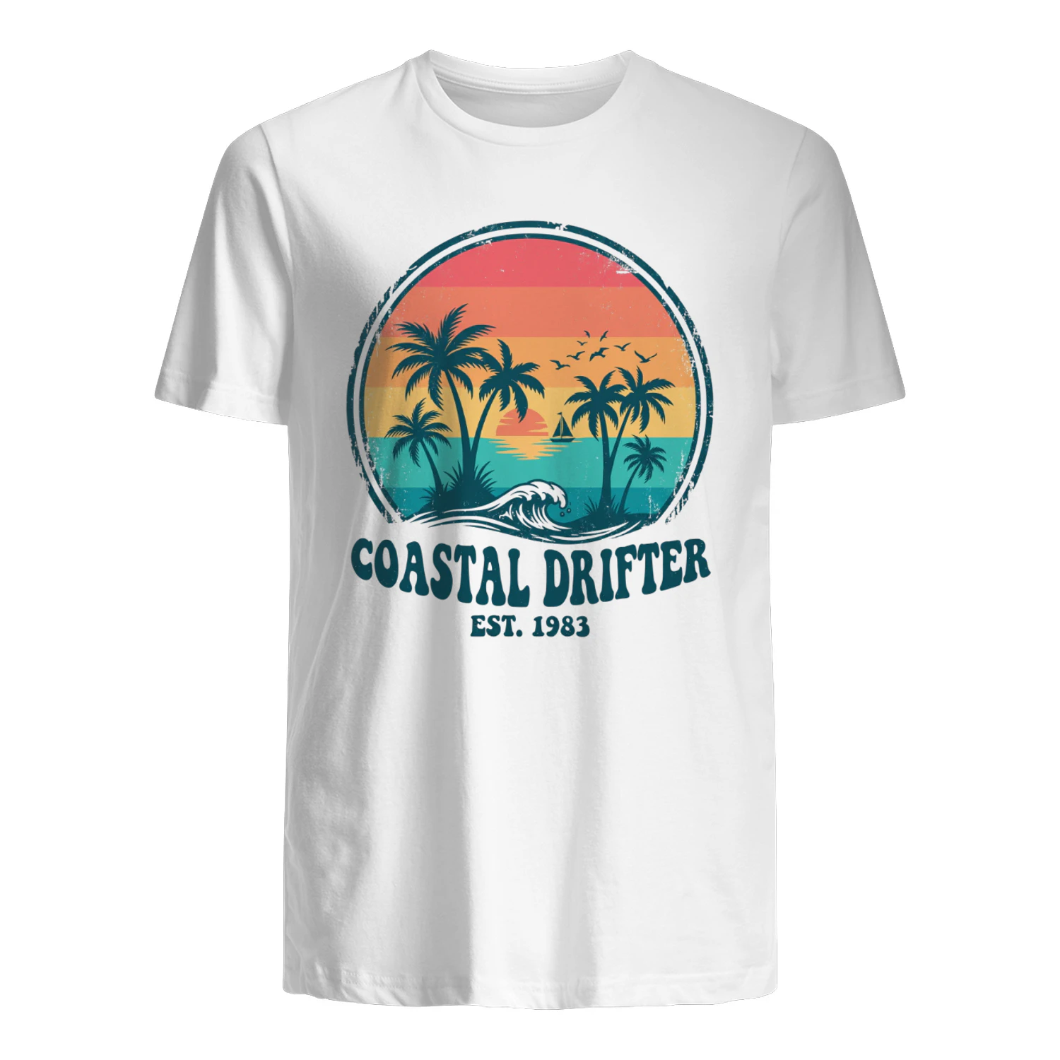 Vintage Coastal Drifter T-Shirt | MAYZING 🌊