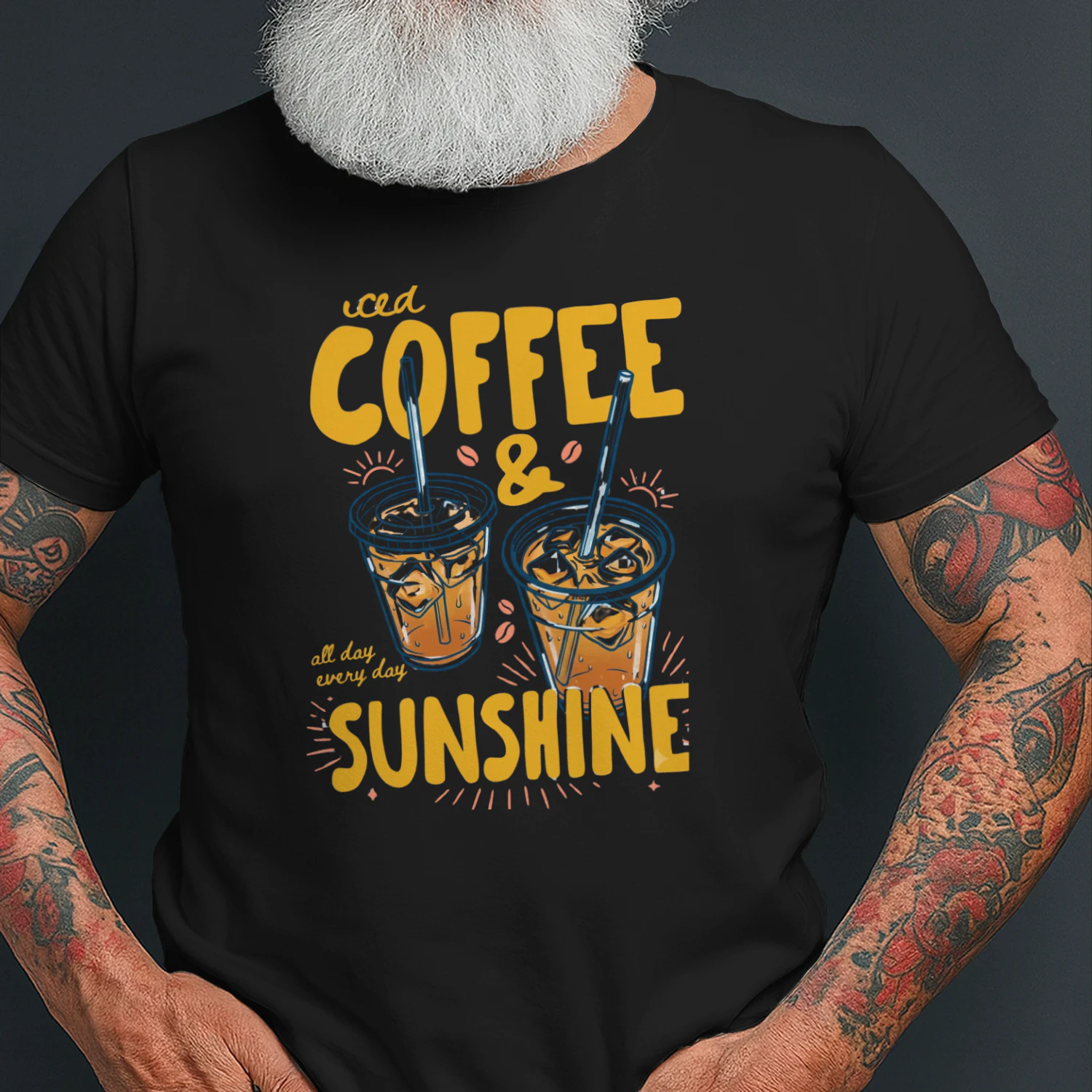Design sans titre -Retro Iced Coffee Summer Tee - Coffee Lover Shirt | MAYZING 2026-07-18T134211.107
