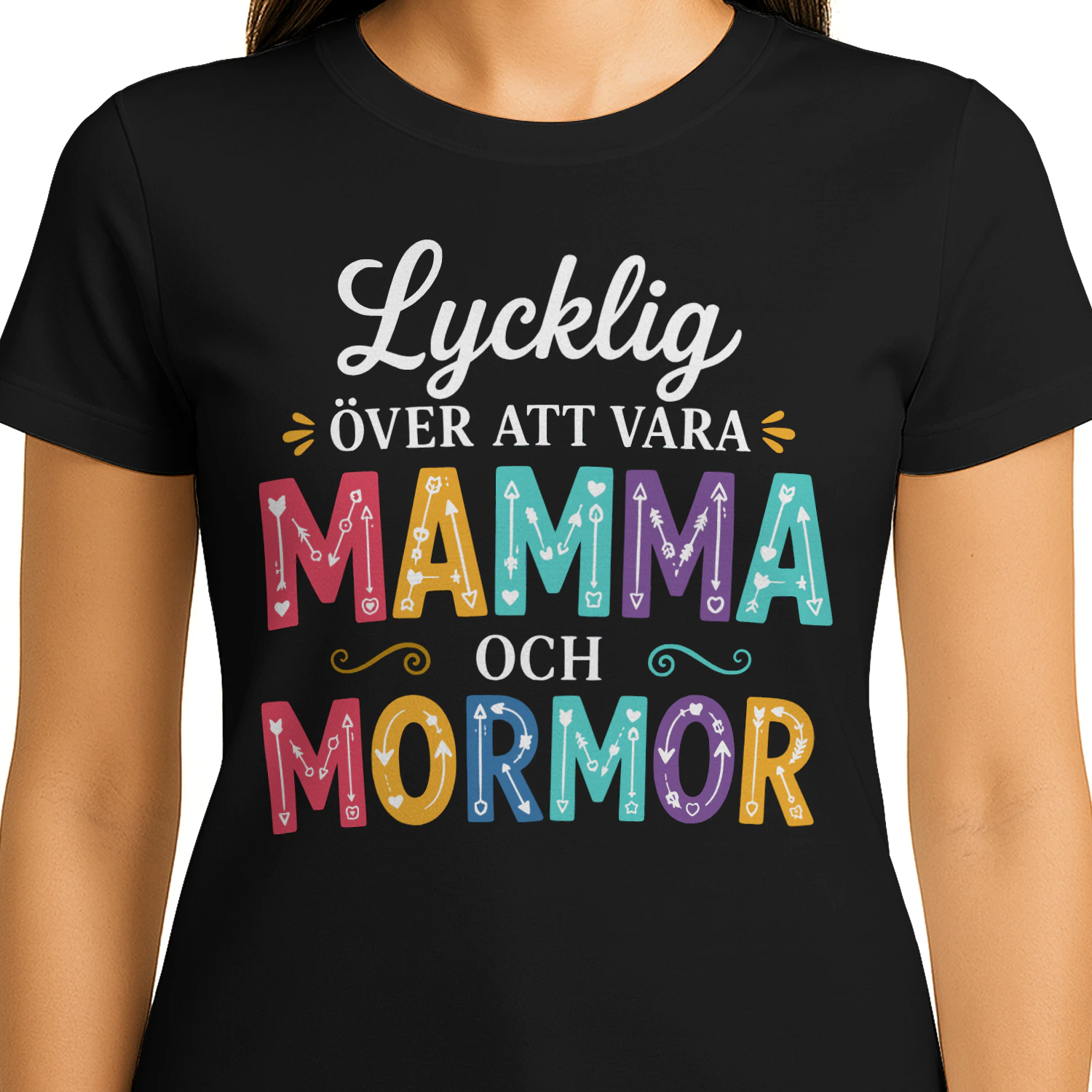 Lycklig Mormor