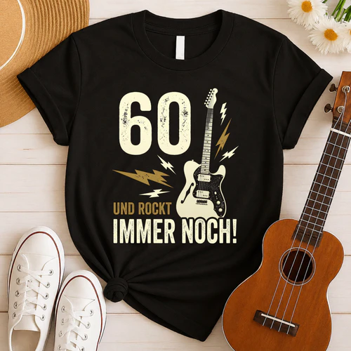 60 und rockt immer noch! T-Shirt