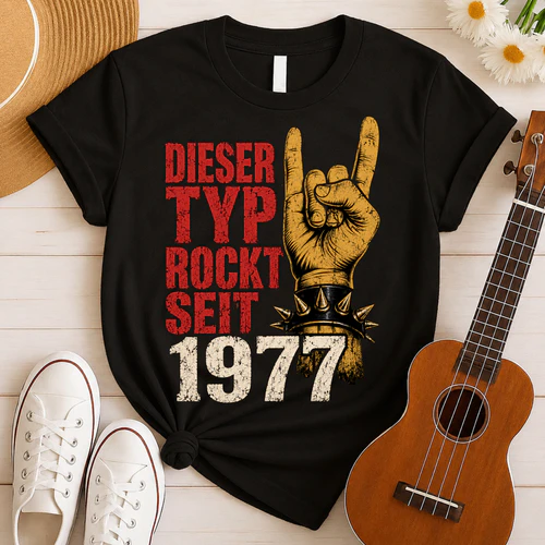 Dieser Typ Rockt Seit 1977 T-Shirt