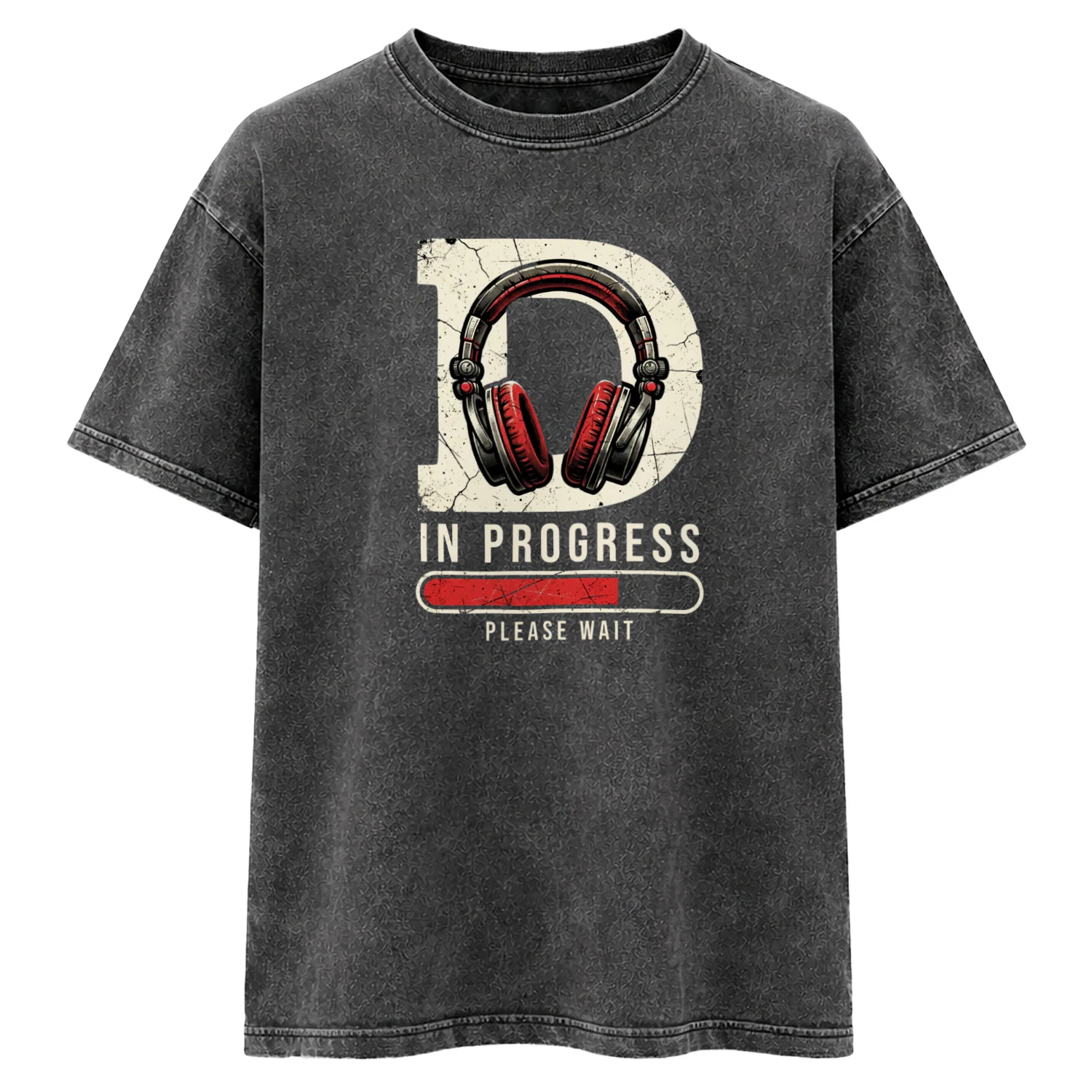 DJ In Progress Headphones T-shirt