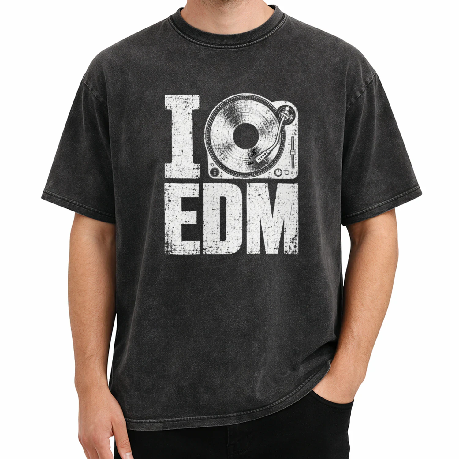I Love EDM Turntable T-shirt