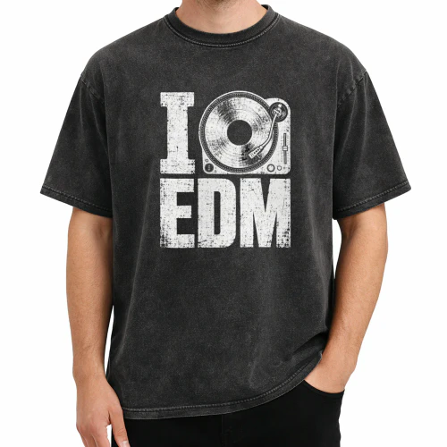 I Love EDM Turntable T-shirt