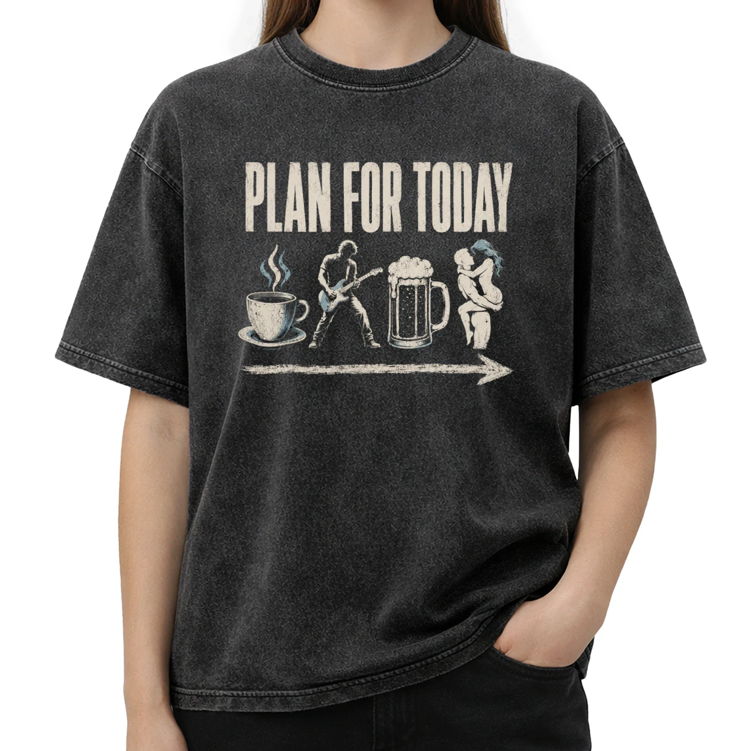 Plan For Today Rock Music T-Shirt