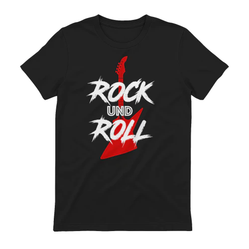 Rock'n'Roll Gitarre Vintage T-Shirt