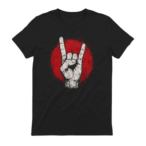 Rock Hand Zeichen T-Shirt