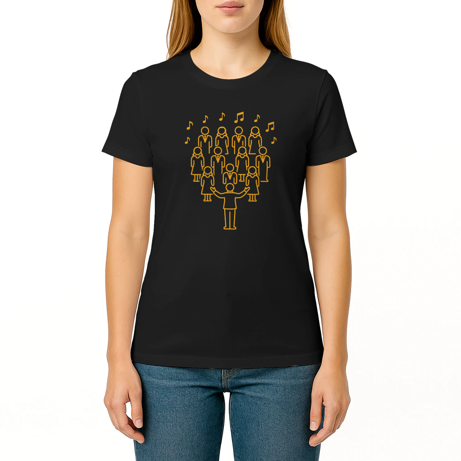 Chorleiter Chor Sänger Musik T-Shirt