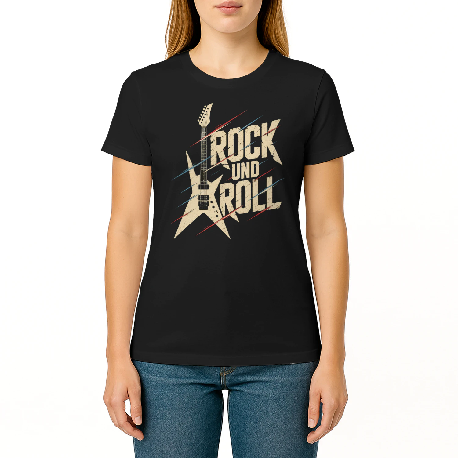 Rock und Roll Gitarre T-Shirt