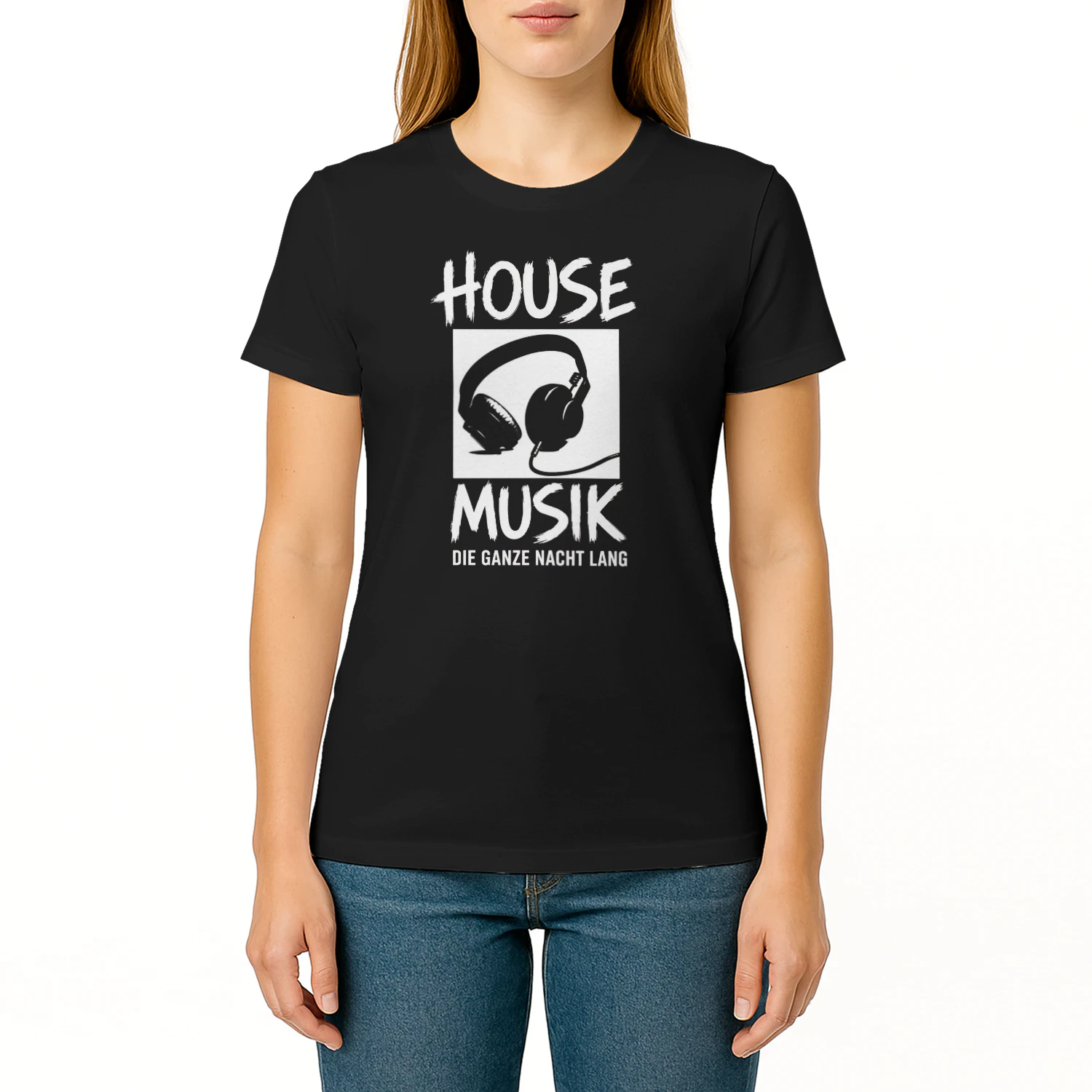 🎧 House Musik Nacht T-Shirt