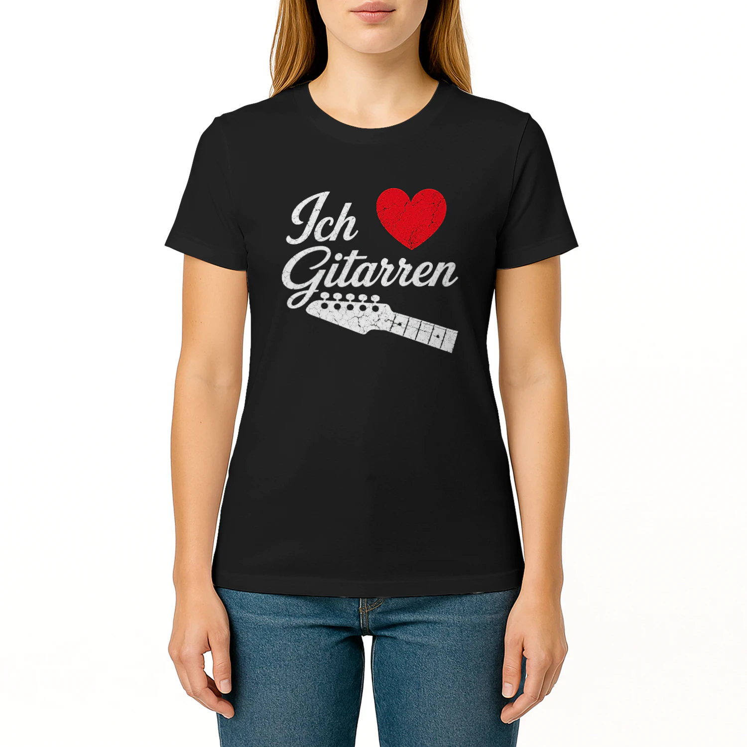Ich ♥ Gitarren T-Shirt