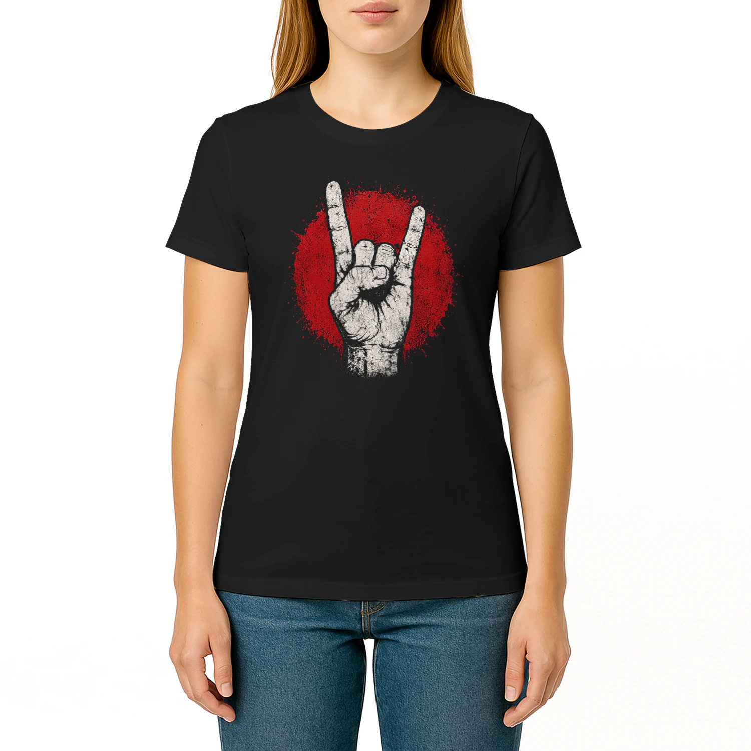 Rock Hand Zeichen T-Shirt