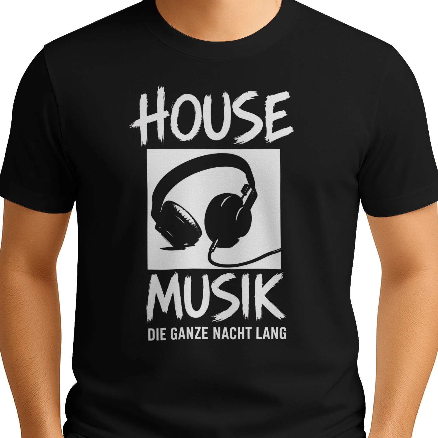 🎧 House Musik Nacht T-Shirt