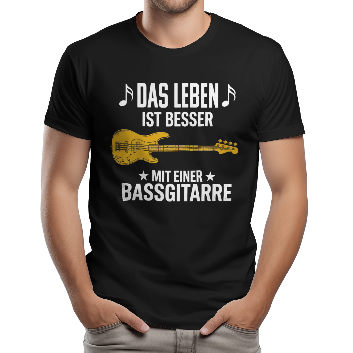 Das Leben ist besser mit Bass T-Shirt